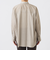 【マシンウォッシャブル】コットンライクストライプシャツ