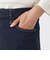 【ウォッシャブル】カーブデニムパンツ