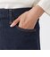 【ウォッシャブル】カーブデニムパンツ