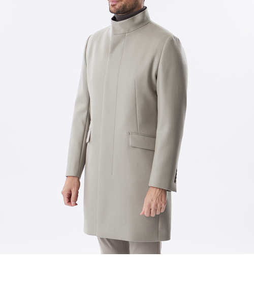 Epoca uomo エポカウォモ ウールカシミヤ チェスターコート 46 M