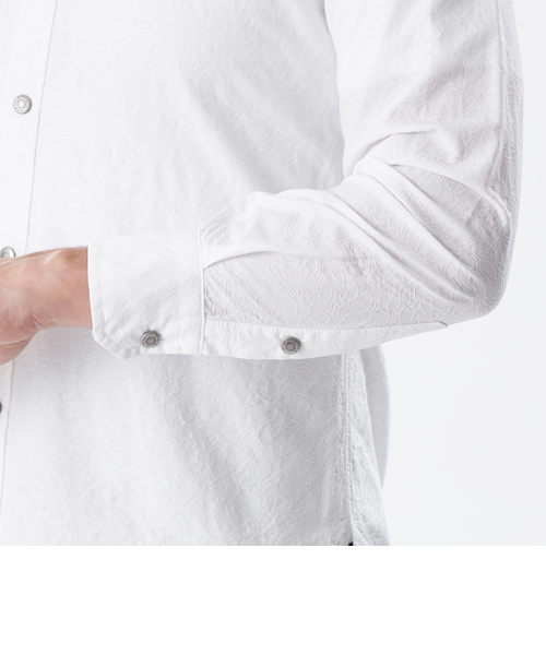 ボタニカルジャカードシャツ｜エポカ ウォモの通販｜&mall（アンド