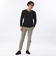 ＊Safari11月号掲載＊ベロアジャージーキーネックカットソー