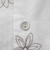 花柄刺しゅうシャツ