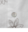 花柄刺しゅうシャツ