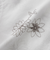 花柄刺しゅうシャツ