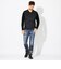 【PRIMA COLLECTION】メッシュ別珍ジャージーカットソー