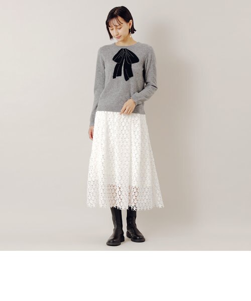 スターレースフレアスカート｜エポカの通販｜&mall（アンド