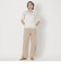 *Precious 2023年5月号掲載*ナチュラルストレッチクロス　ワイドパンツ