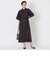 【川上さやか×EPOCA STORIA】コットンナイロンストレッチ　シャツドレス《WEB＆EPOCA THE SHOP店舗限定》