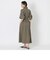 【川上さやか×EPOCA STORIA】コットンナイロンストレッチ　シャツドレス《WEB＆EPOCA THE SHOP店舗限定》
