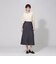 クリーンデニム　セミフレアスカート