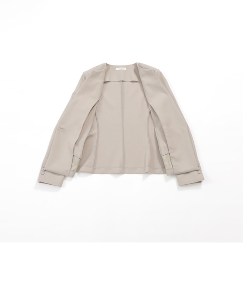 24 TWENTY FOUR JACKET Noble】ノーカラージャケット｜エポカの通販