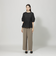 【EPOCA STORIA】 ライトツイル テーパードパンツ 《WEB＆EPOCA THE SHOP店舗限定》