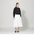 【EPOCA STORIA】 フクレジャカード ギャザースカート 《WEB＆EPOCA THE SHOP店舗限定》