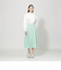 【EPOCA STORIA】 フクレジャカード ギャザースカート 《WEB＆EPOCA THE SHOP店舗限定》