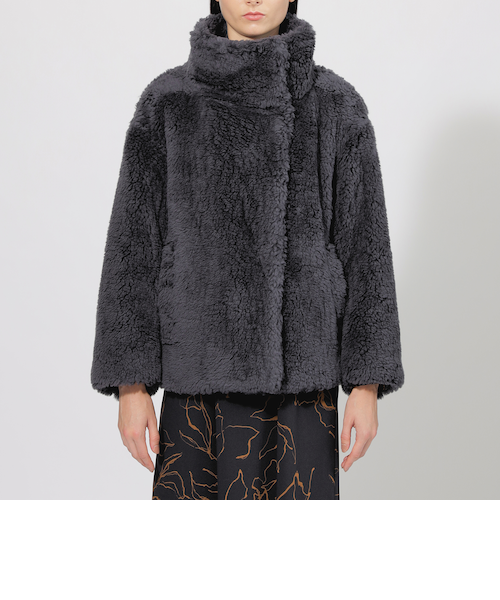 ウールパイルファー ショートコート｜エポカの通販｜&mall（アンド