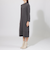【La maglia】 シャツカラー ニットドレス