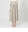 【EPOCA STORIA】 ヘビーサテン Aラインスカート 《WEB＆EPOCA THE SHOP店舗限定》