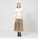 【EPOCA STORIA】 ラメチュール ティアードスカート 《WEB＆一部店舗限定》