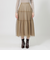 【EPOCA STORIA】 ラメチュール ティアードスカート 《WEB＆一部店舗限定》
