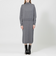 【EPOCA STORIA】 フェイクレイヤード ニットワンピース 《WEB＆EPOCA THE SHOP店舗限定》