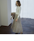 【VERY NaVY2024年12月号掲載】グロッシーレース プリーツスカート