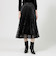 【VERY NaVY2024年12月号掲載】グロッシーレース プリーツスカート