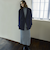 【VERY NaVY2024年12月号掲載】【La maglia due】リブニットタイトスカート