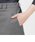 【VERY NaVY2024年12月号掲載】ストレッチウールフラノ ワイドストレートパンツ