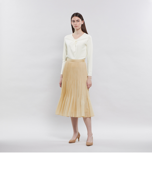 シアークロス プリーツスカート｜エポカの通販｜&mall（アンドモール