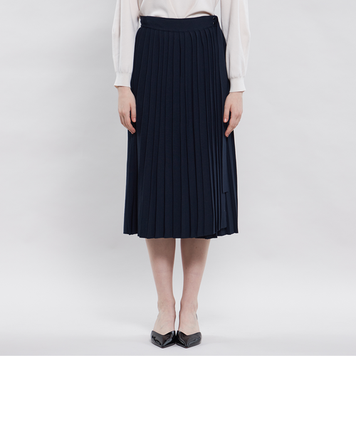 キュプラナイロン ニットプリーツスカート｜エポカの通販｜&mall