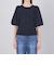 【La maglia】 ギャザースリーブニットプルオーバー