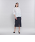 【EPOCA STORIA】 ラスターリネン スキッパーシャツ 《WEB＆EPOCA THE SHOP店舗限定》