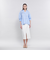 【EPOCA STORIA】 ラスターリネン スキッパーシャツ 《WEB＆EPOCA THE SHOP店舗限定》