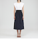 【EPOCA STORIA】 タフタコンビジャージー ドッキングワンピース 《WEB＆EPOCA THE SHOP店舗限定》