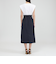 【EPOCA STORIA】 タフタコンビジャージー ドッキングワンピース 《WEB＆EPOCA THE SHOP店舗限定》