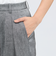 リネンブレンド テーパードパンツ