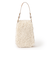 【LAURA DI MAGGIO】エコファーコンビハンドバッグ《WEB＆EPOCA THE SHOP店舗限定》