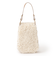 【LAURA DI MAGGIO】エコファーコンビハンドバッグ《WEB＆EPOCA THE SHOP店舗限定》