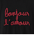 【MAISON LABICHE】ブラックニットプルオーバー《WEB＆EPOCA THE SHOP店舗限定》