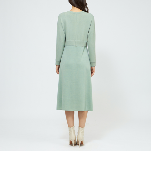 La maglia】 ジップアップニットワンピース｜エポカの通販｜&mall