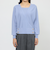 【WEB＆一部店舗限定】 ウォッシャブルウール カシュクールリブニット