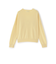 【MAISON LABICHE】イエローブラックニットプルオーバー《WEB＆EPOCA THE SHOP店舗限定》