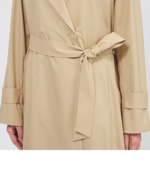 ライトタフタ ベルテッドコート｜エポカの通販｜&mall（アンドモール