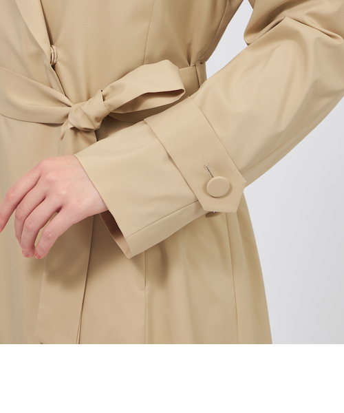 ライトタフタ ベルテッドコート｜エポカの通販｜&mall（アンドモール