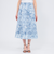 フィオーレレースプリント フレアスカート