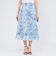フィオーレレースプリント フレアスカート