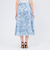フィオーレレースプリント フレアスカート