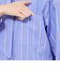 カラーコットンストライプシャツ