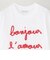 【MAISON LABICHE】bonjour l'amourカットソー《WEB＆EPOCA THE SHOP店舗限定》